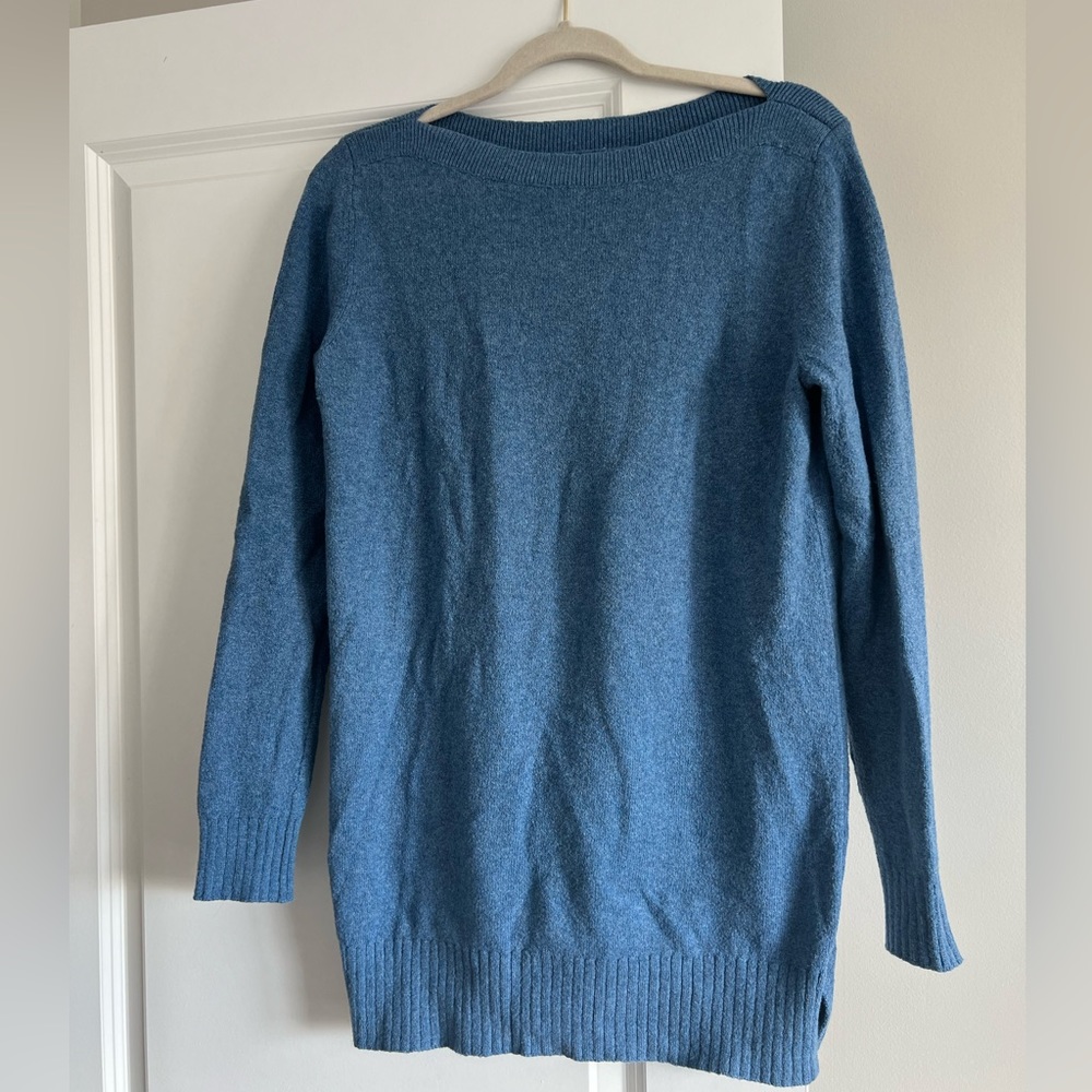 LOFT sweater, longer style, medium, wool blend